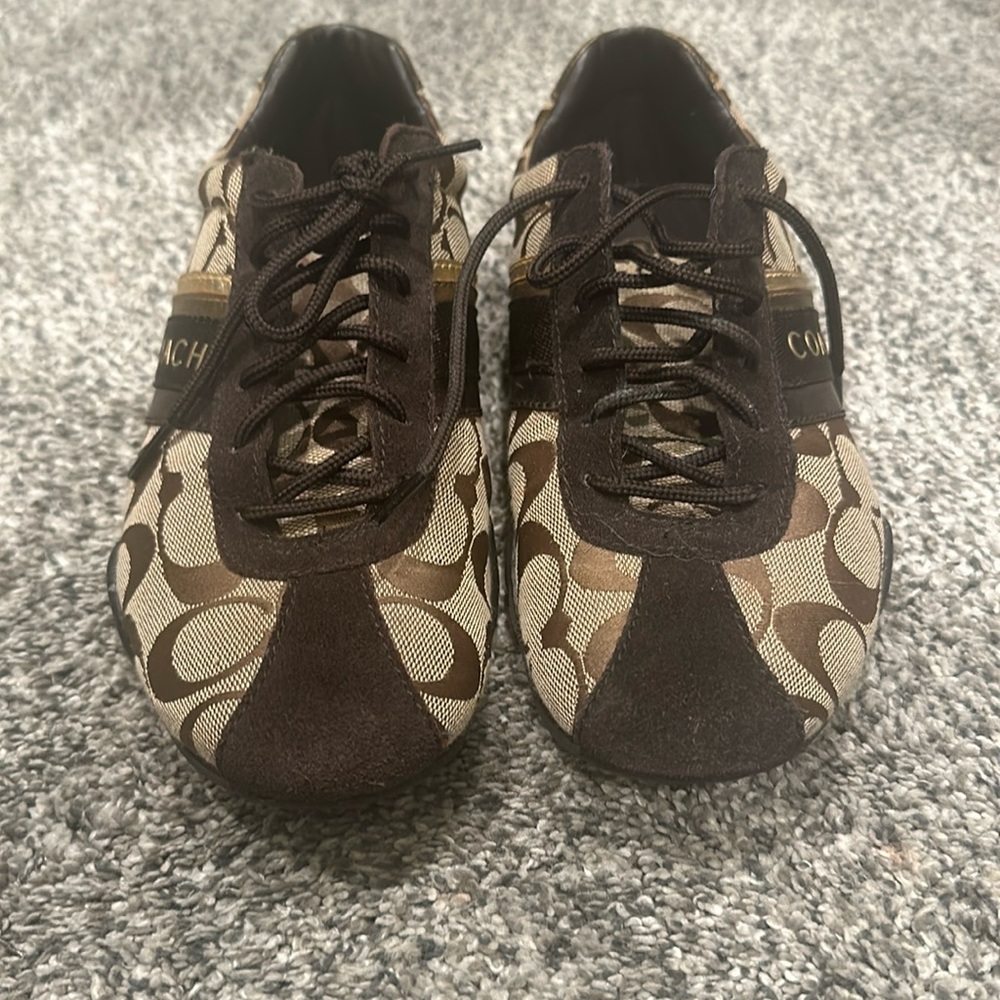 COACH Jayme Signature Sneakers size 7M